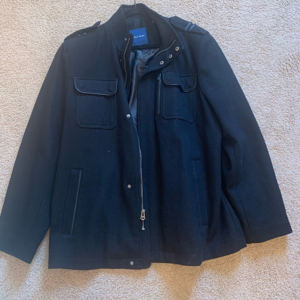 Men’s Cold Haan XL pea coat